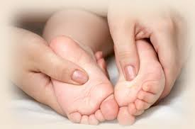 Pieds enfant